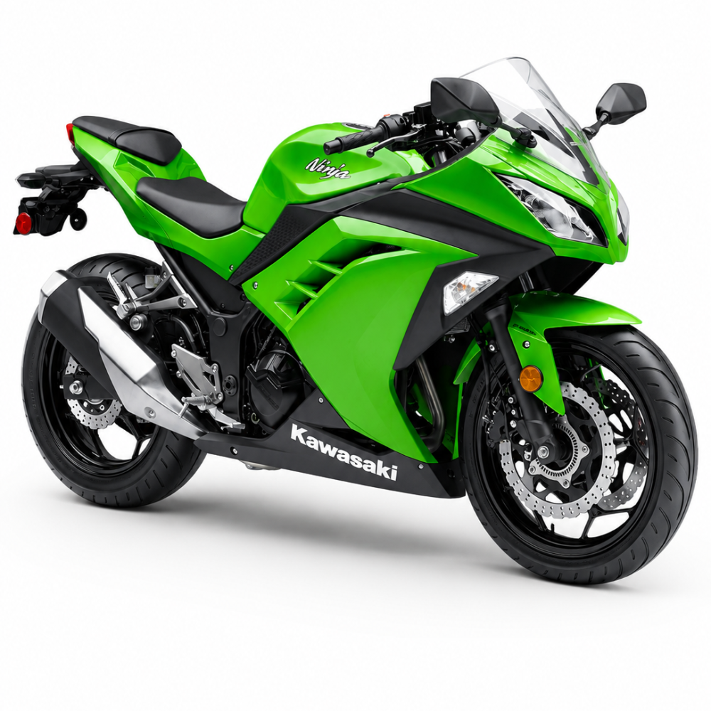 Kawasaki Ninja 300 ABS Lime Green Sport Motorcycle