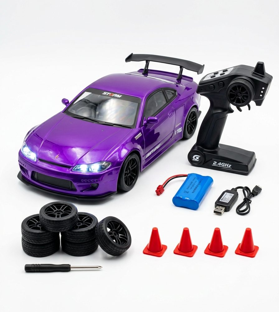 Supercar Toy Kit with Rechargeable Battery)